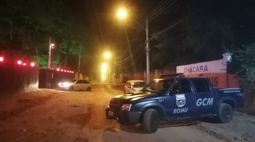 Viaturas da Guarda Civil Municipal e da Fiscalização