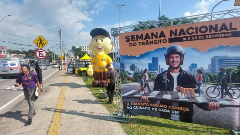 Ação educativa na Zona Norte de Sorocaba marca início da Semana Nacional de Trânsito