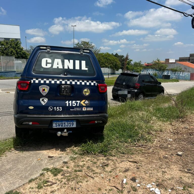 GCM localiza veículo com queixa de furto durante patrulhamento na Vila Barão