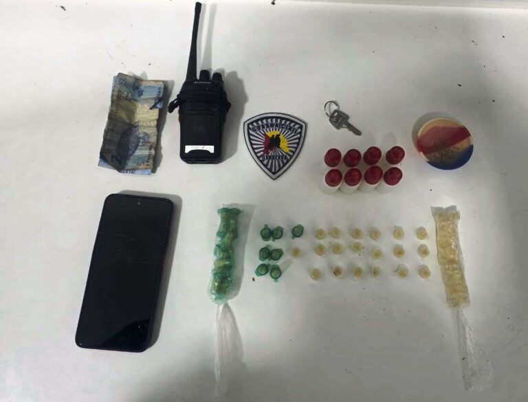 GCM prende homem por tráfico de drogas na região do São Bento